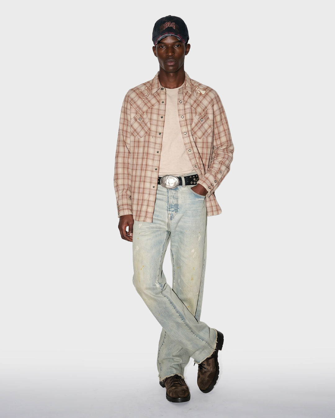 Camicia con script Rose Rodeo