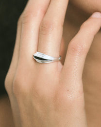 Silver Saturn Ring