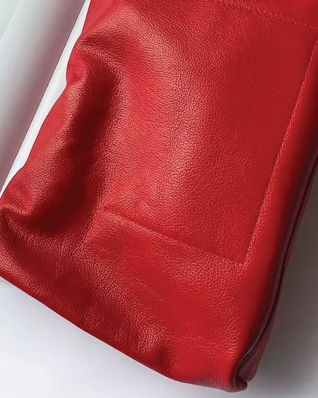 The Fold Leather Clutch