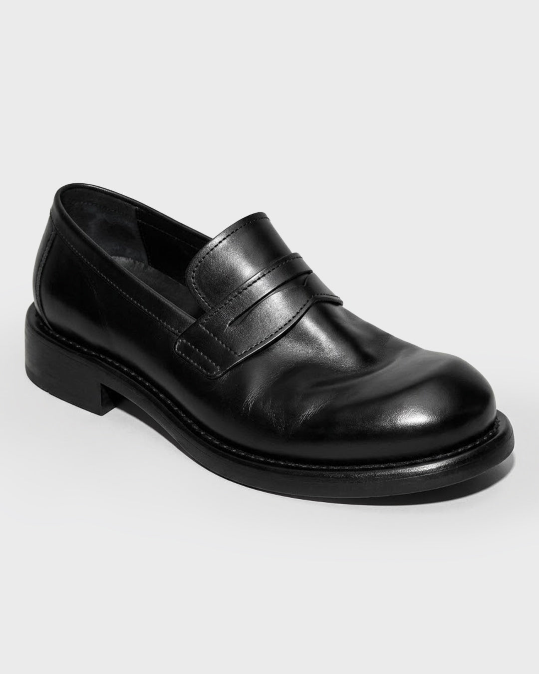 Bulb Toe Loafer