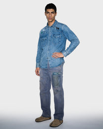 Pantalón Ancho Cargo Fleck