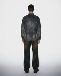 Vintage Leather Ranch Shirt