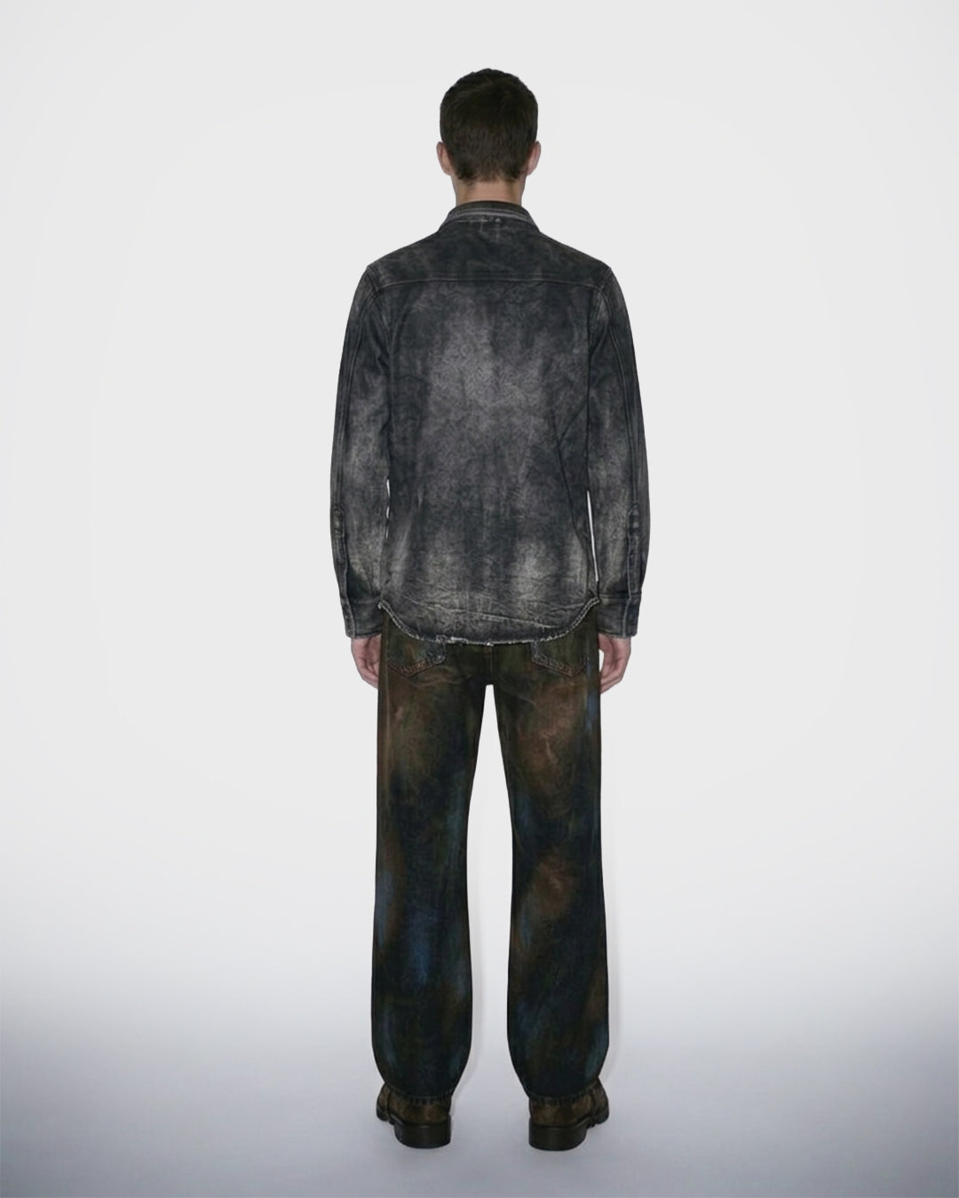Vintage Leather Ranch Shirt