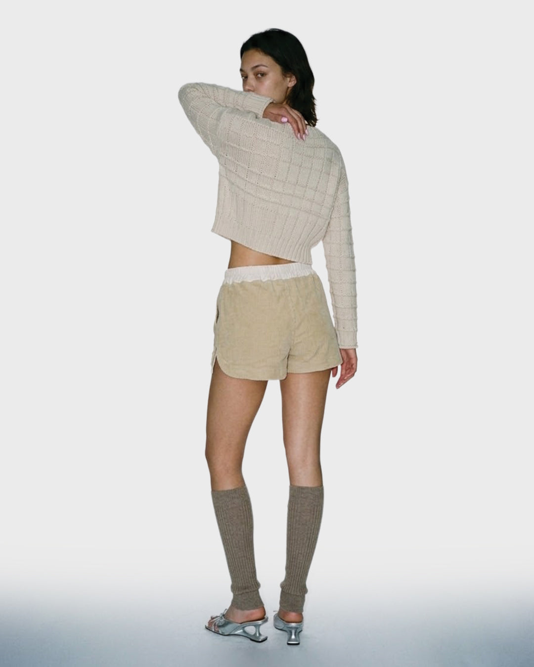 Purl Row Knit Sweater