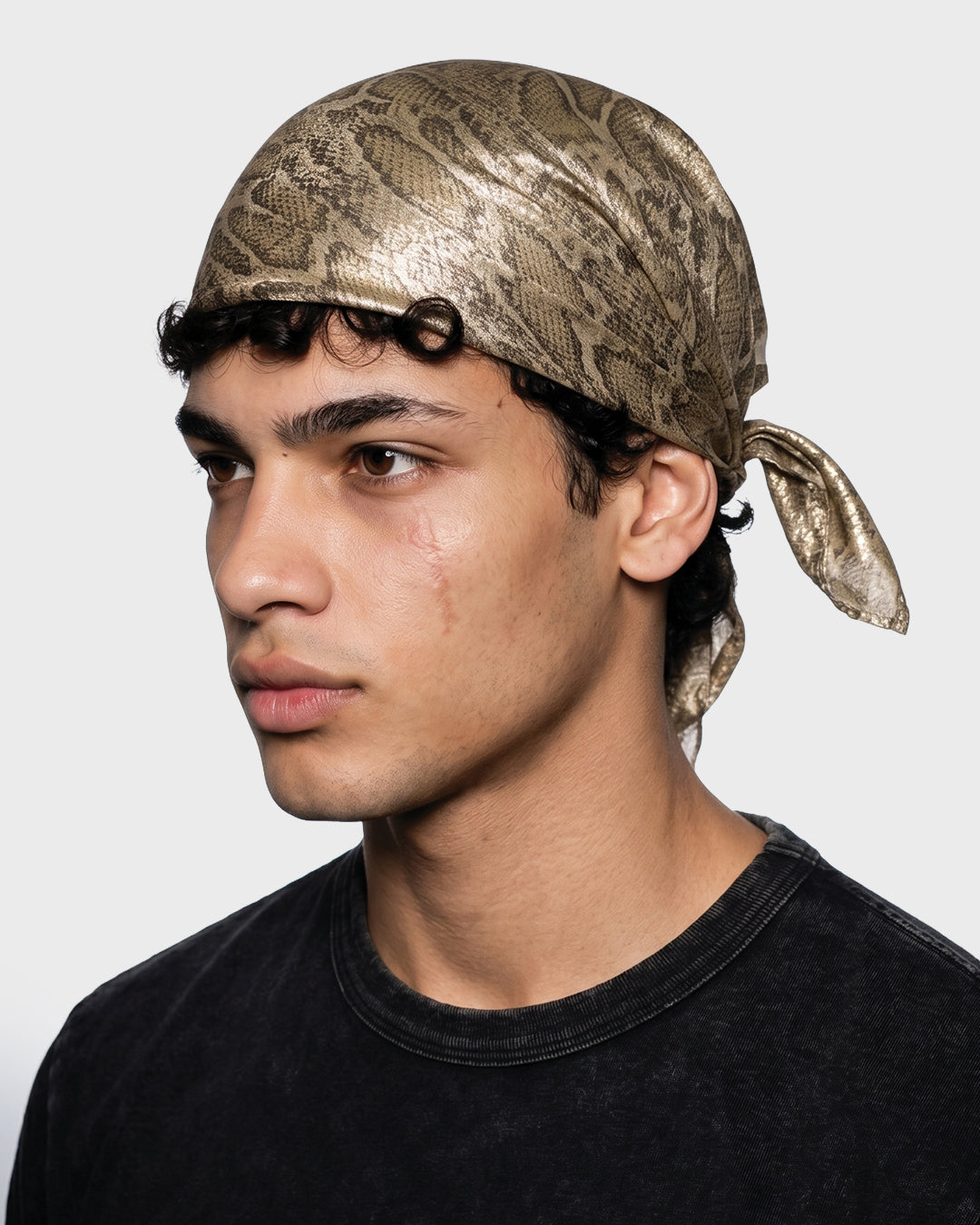 Bandana Pitone Platino