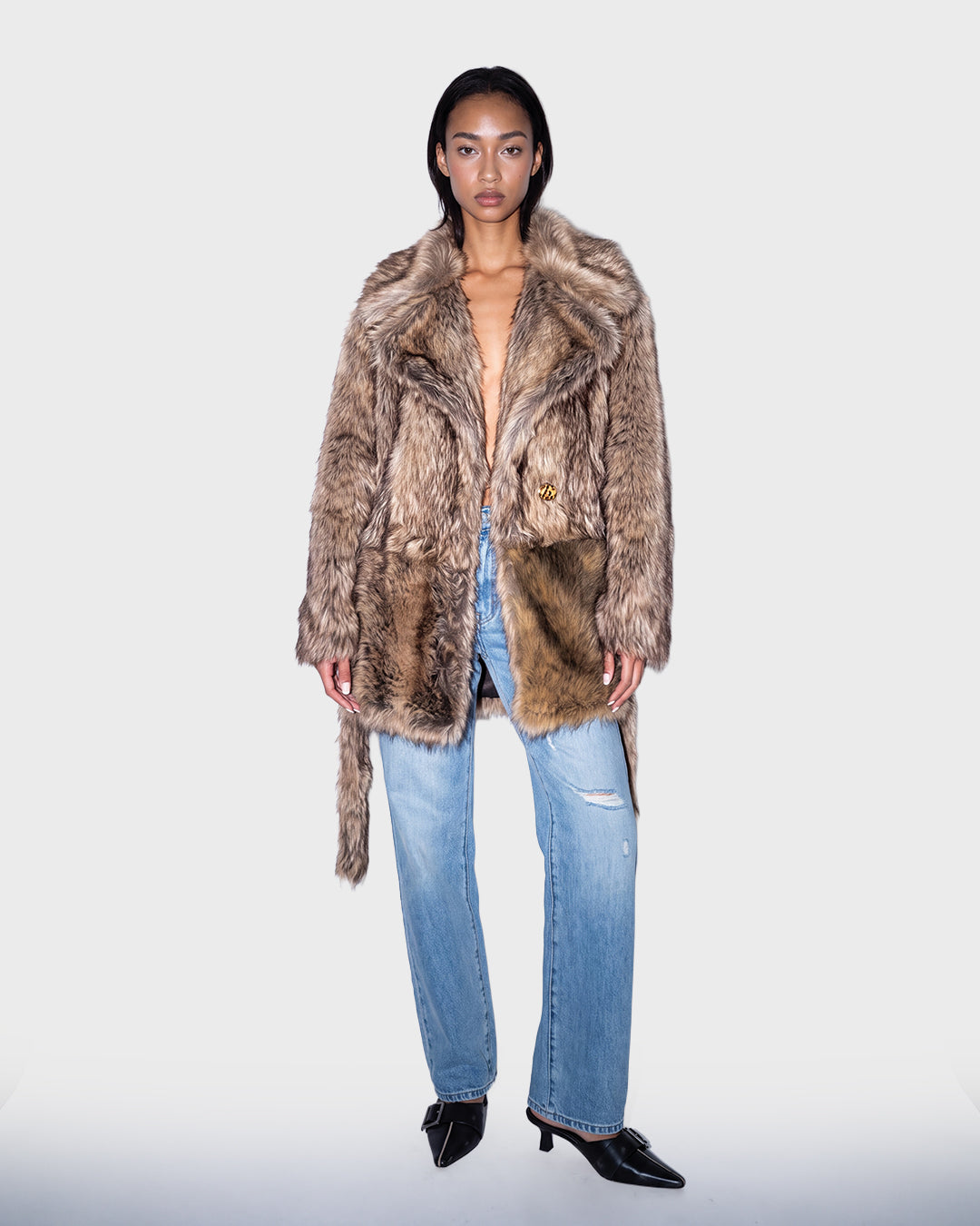 Mended Fur Coat