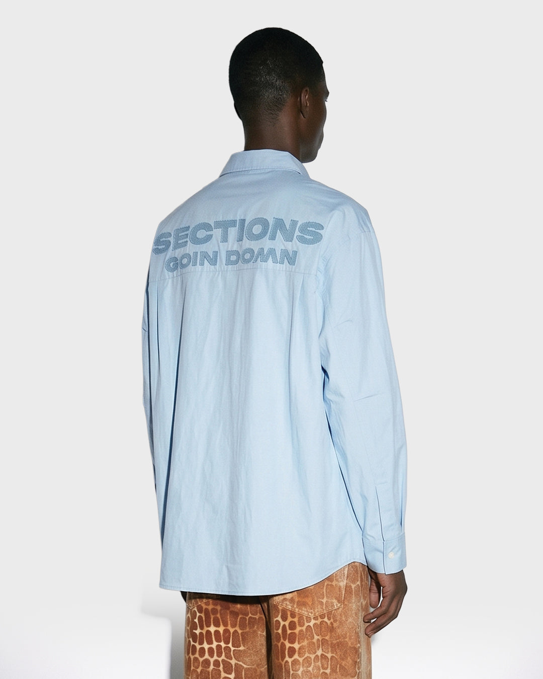 Camicia Overshirt a Sezioni