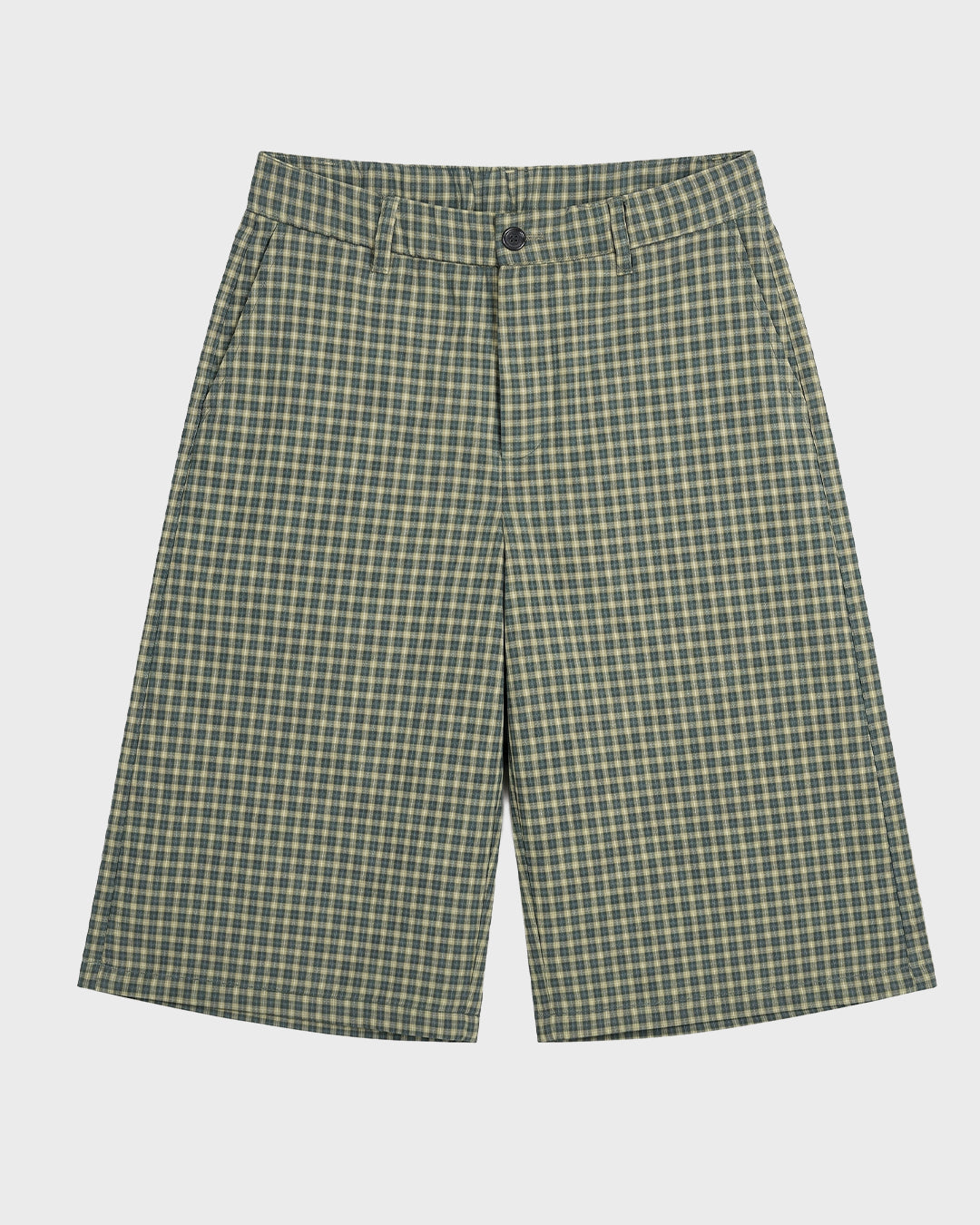 Café Check Shorts