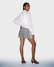 Linen Track Short