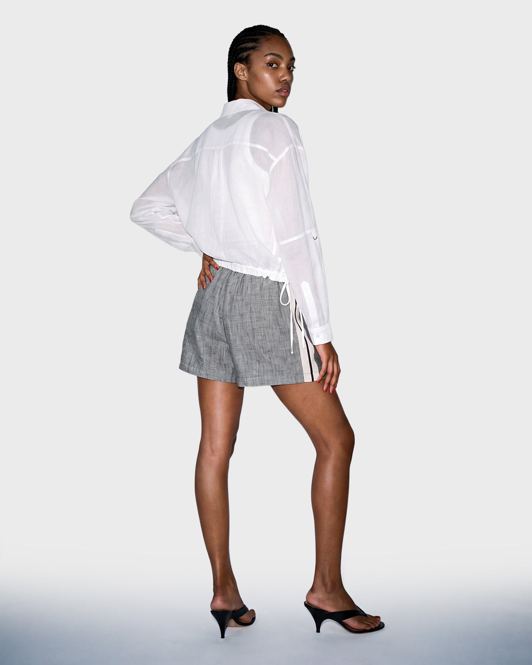 Linen Track Short