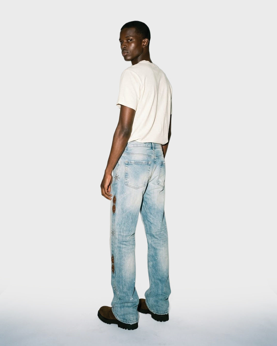 Jewel Seam Bootcut Jeans