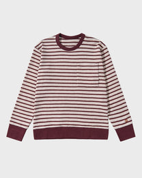 Towel Stripe Knit Pullover