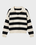 Yoko Cashmere Stripe Knit