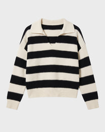 Yoko Cashmere Stripe Knit