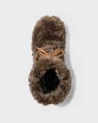 Toggle Lace Fur Boot