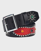 North Star Leather Belt