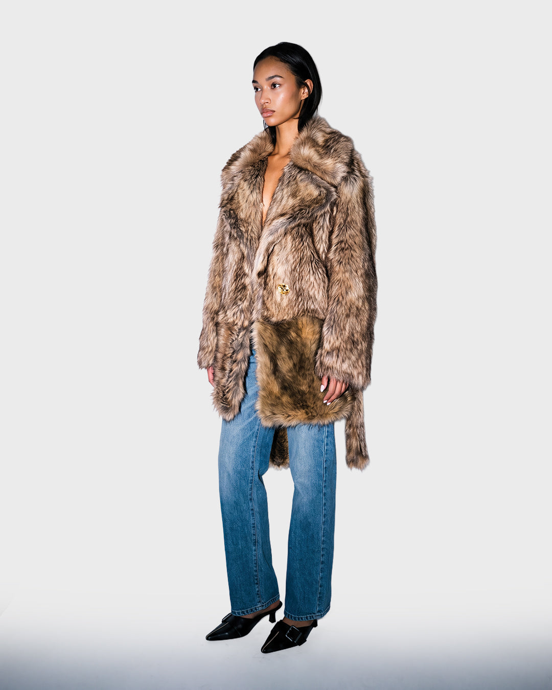 Mended Fur Coat