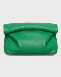 The Fold Leather Clutch