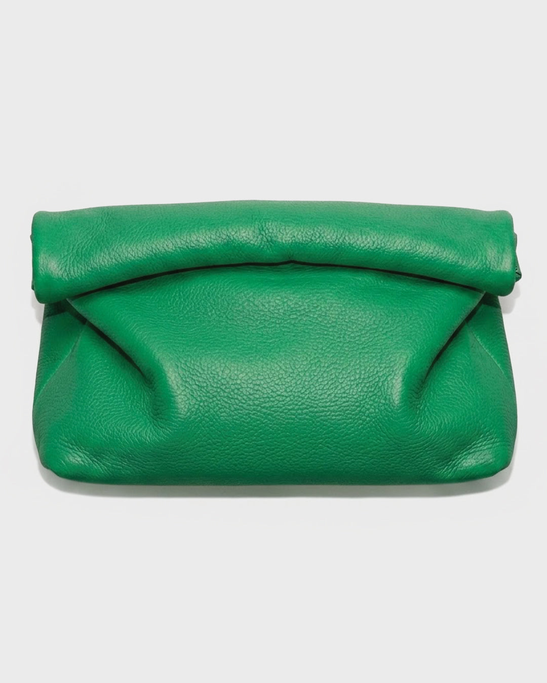 The Fold Leather Clutch