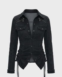 Contour Denim Blouse