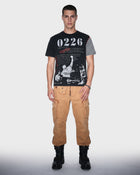 T-shirt con taschino Shibori