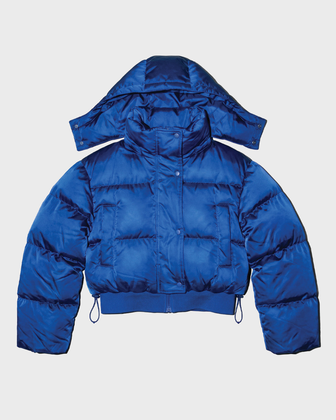 Snap Hood Puffer Jacket