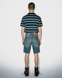 Camisa de campamento índigo suave