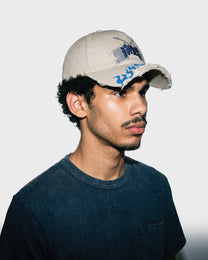 Flame Cut-Off Brim Cap