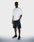 T-shirt con scritta sull'orlo
