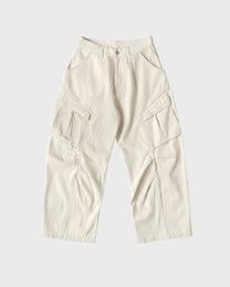 Fleck Wide Cargo Trouser