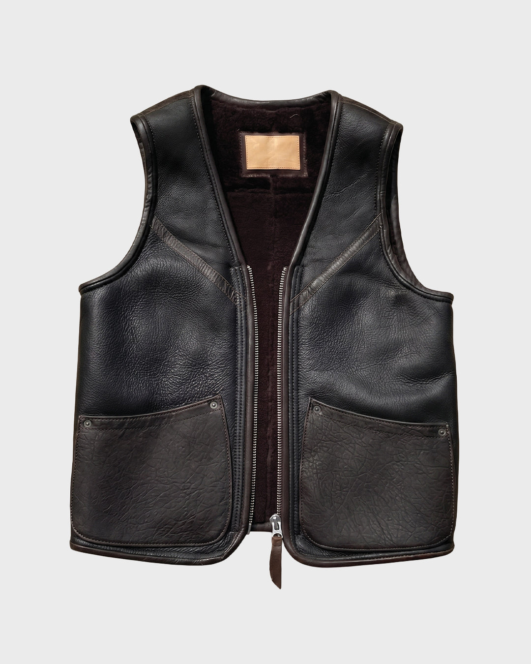 Gilet in montone Shearling Club