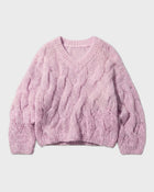 Halo Cable Mohair Sweater