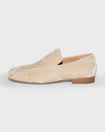 Silk Velvet Loafer