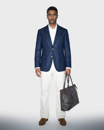 Peak Navy Single Breasted Blazer