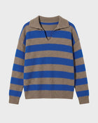 Yoko Cashmere Stripe Knit