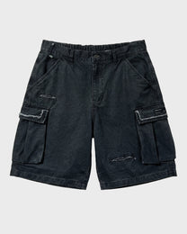 Distressed Cargo Shorts