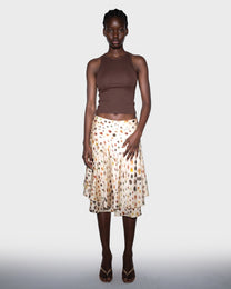 Scatter Dot Tier Skirt