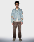 Giacca di jeans rielaborata