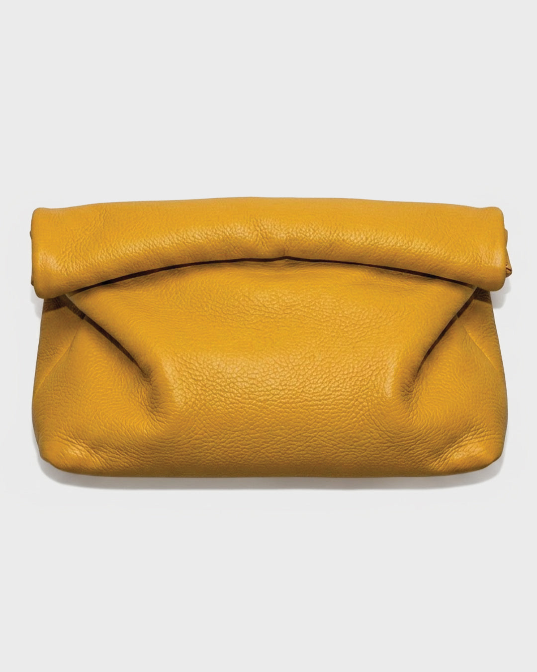 The Fold Leather Clutch
