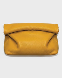 The Fold Leather Clutch