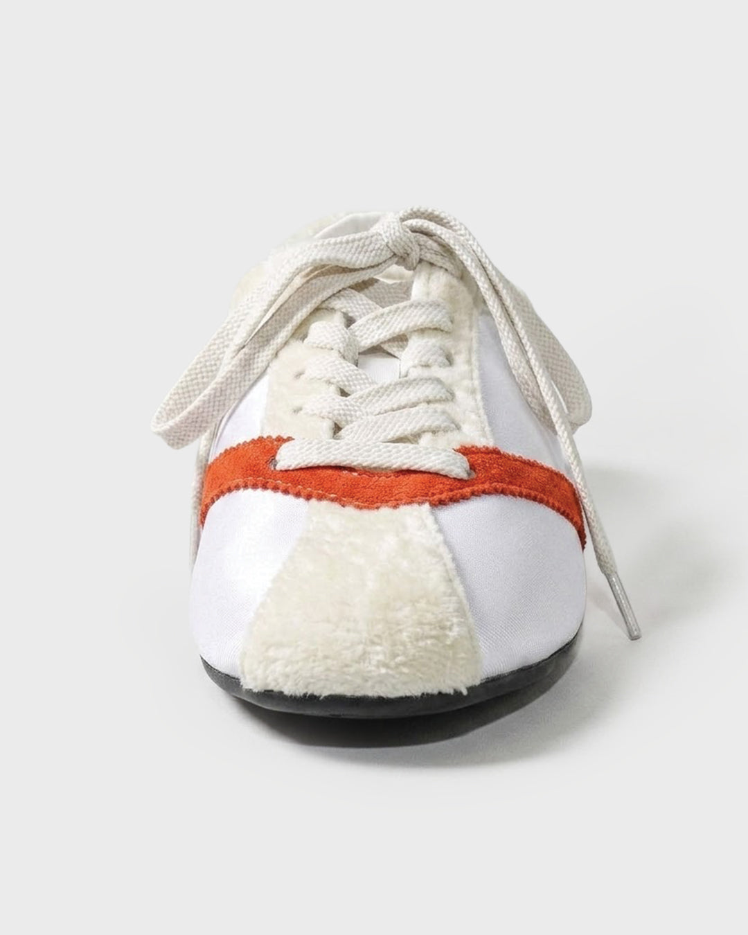 Cross Stripe Flat Sneaker