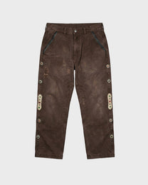 Jewel Denim Patchwork Pant