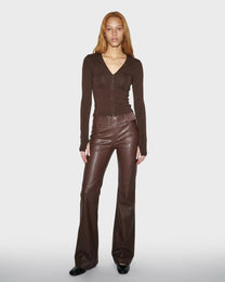Sweep Leather Pant