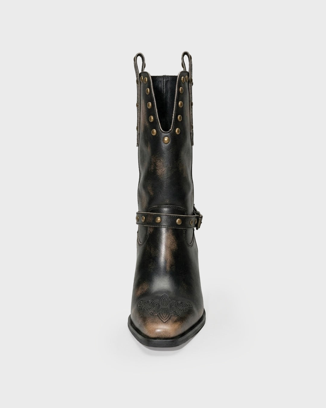 Antique Brass Rodeo Boot