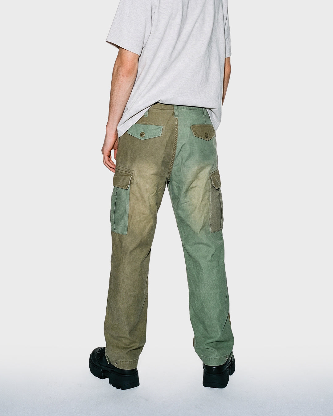 Patchwork Cargo Pant