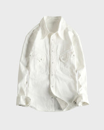 Pearl Snap Denim Shirt