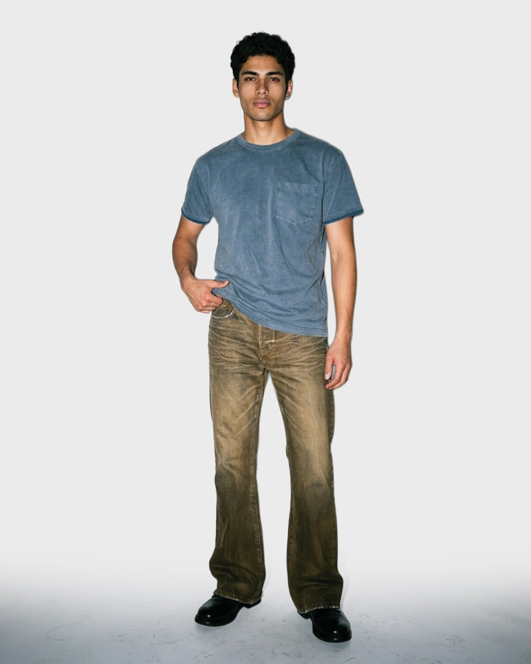 T-shirt con occhiello Union