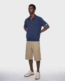 Boro Cuff Polo Shirt