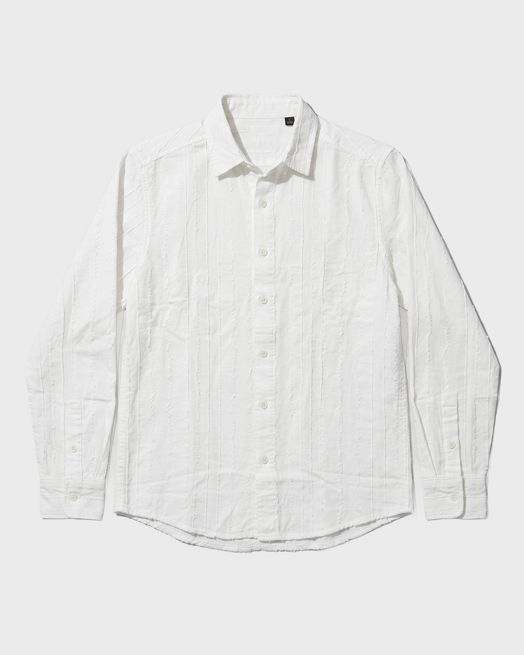 Camicia Jacquard Bianca Tenue