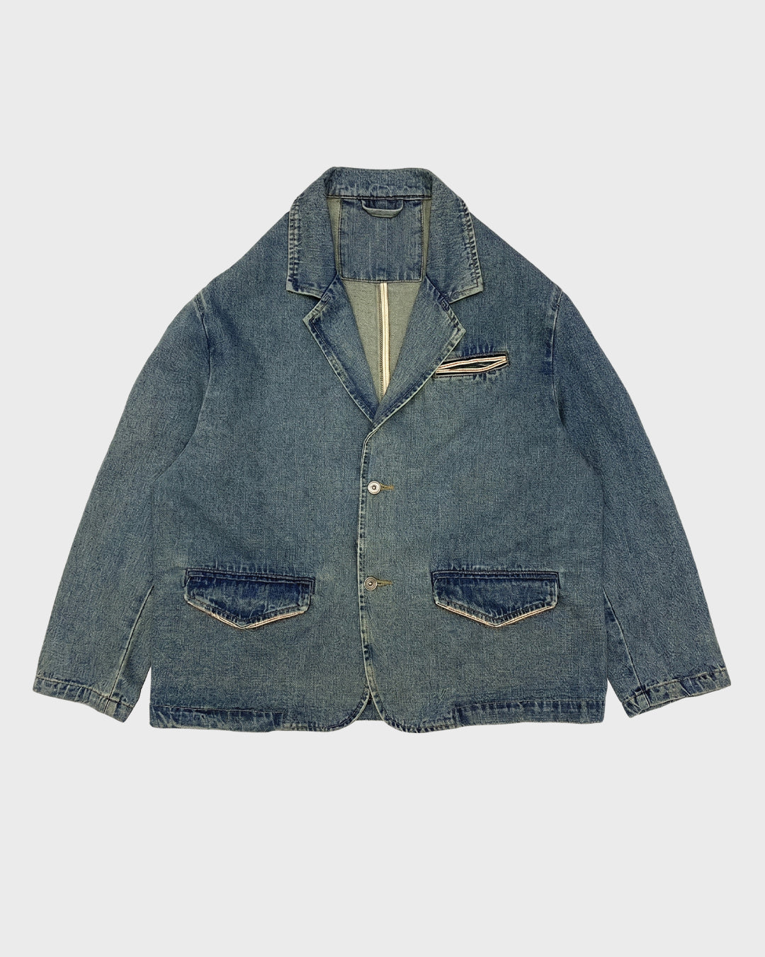 Washed Blue Blazer